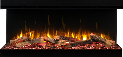 Amantii 63" LumaForest Built In Electric Fireplace | Enjoy vibrant yellow, orange with the ability to create personalized color blends.