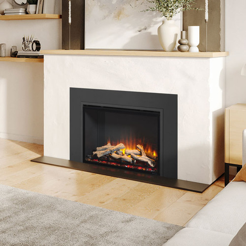 Regency EI33 Large Electric Fireplace Insert | Pulsing, Dynamic Fuel Bed Lighting with a spectrum of different colors to enhance your mood with 5 levels of brightness