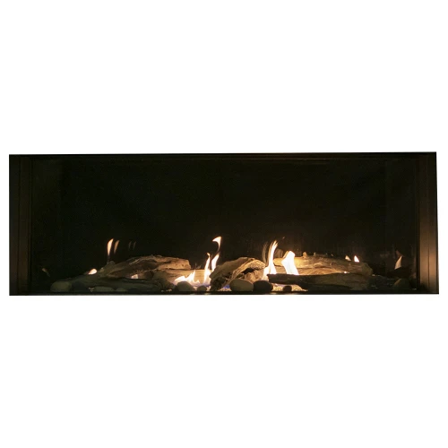Sierra Flame Vienna 40-Inch Direct Vent Gas Fireplace | All Contained within the fireplace