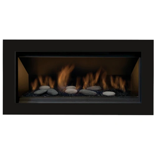Sierra Flame Lamego 45-Inch Direct Vent Gas Fireplace | Aluminized steel pan burner