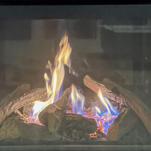 Sierra Flame Thompson 36-Inch Direct Vent Gas Fireplace | Borosilicate glass
