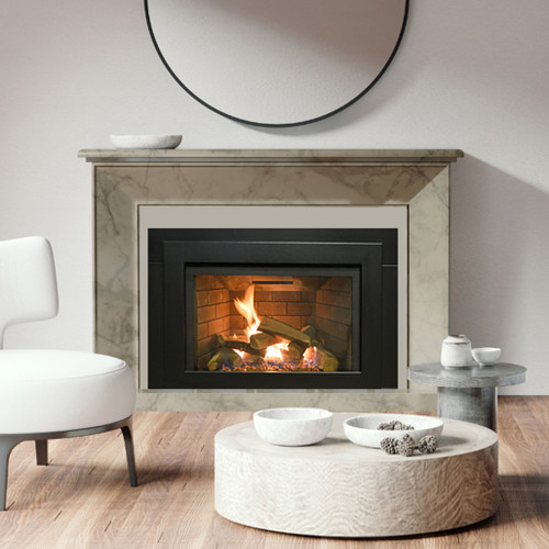 Sierra Flame 30" Abbot Direct Vent Gas Insert | 7 day programmable thermostat remote control