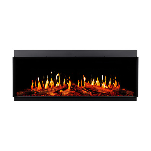Modern Flames 52" Orion Multi Linear V2 LCD Electric Fireplace | The new app allows Orion V2 to evolve over time with new flame styles and unique graphics, keeping the product fresh long after installation