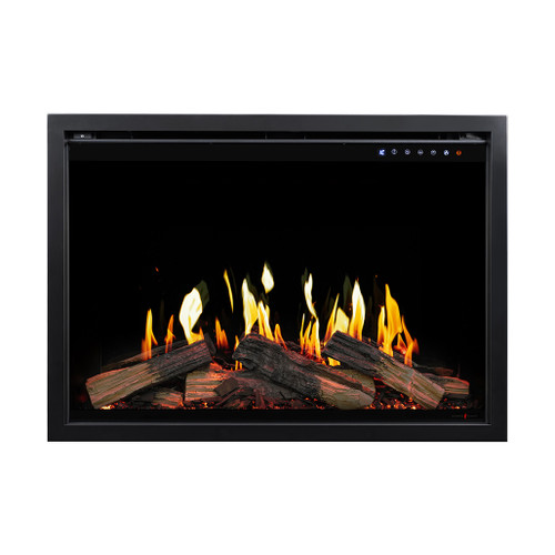 Modern Flames 30" Orion Traditional V2 LCD Electric Fireplace | Bluetooth streaming - making Orion V2 a true centerpiece for both ambiance and entertainment