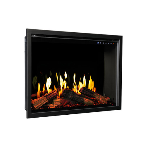 Modern Flames 30" Orion Traditional V2 LCD Electric Fireplace | Authenticity reaches a new level with a realistic log set crafted from the same split wood used in our TruWood logs