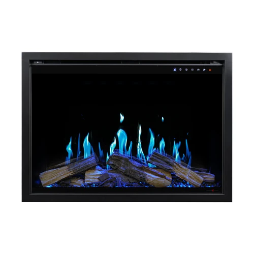 Modern Flames 36" Orion Traditional V2 LCD Electric Fireplace | Audio has been significantly upgraded with custom-engineered premium speakers, three immersive crackling sound options
