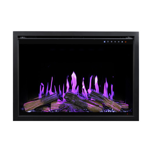 Modern Flames 54" Orion Traditional V2 LCD Electric Fireplace | The app allows Orion V2 to evolve over time with new flame styles and unique graphics, keeping the product fresh long after installation