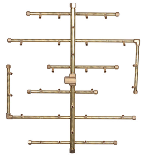 Warming Trends Original 25" x 22" 300K BTU Brass Burner | Perfect Burner to Use 