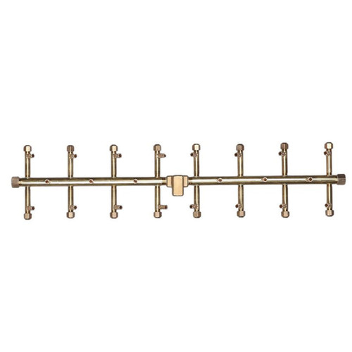 Warming Trends Tree-Style UT230 Crossfire Brass Burner | 100% brass construction for ultimate durability