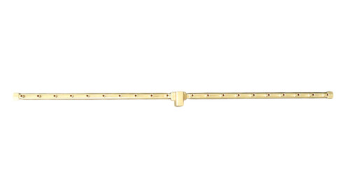 Warming Trends Linear UL210 Crossfire Brass Burner | Works universally with liquid propane or natural gas