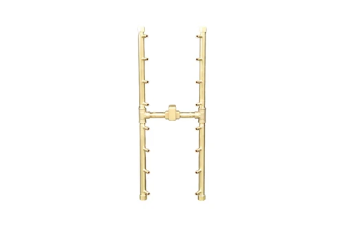 Warming Trends H-Style 24-Inch Crossfire Brass Burner | Patented design delivers unmatched flame performance