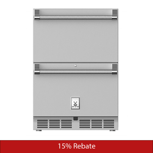 Hestan 24" Outdoor Refrigerator Drawers | Promo Ends September 30th.