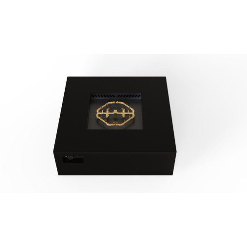 Warming Trends AON 48-Inch Square Fire Pit | Lift-out pan provides easy installation and maintenance