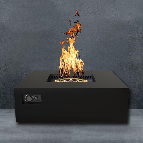 Warming Trends AON 48-Inch Square Fire Pit |  Timeless Addition to any outdoor living space