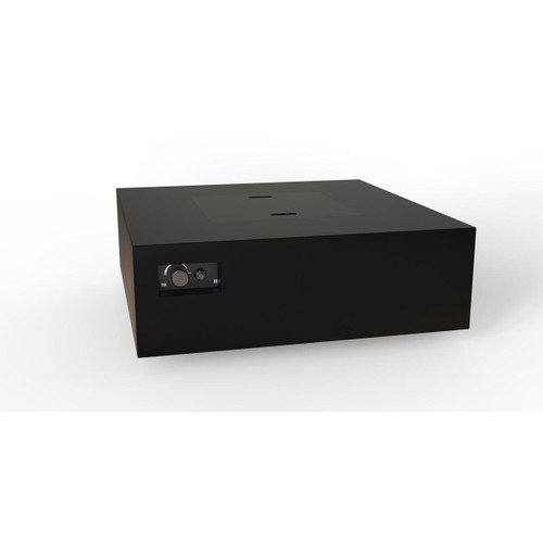 Warming Trends AON 48-Inch Square Fire Pit | Included Flush Cover provides a smooth “table top” when not in use