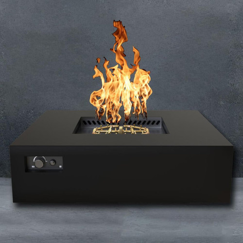 Warming Trends AON 56" Square Fire Pit | Perfect Addition to Your Outdoor Living Space 