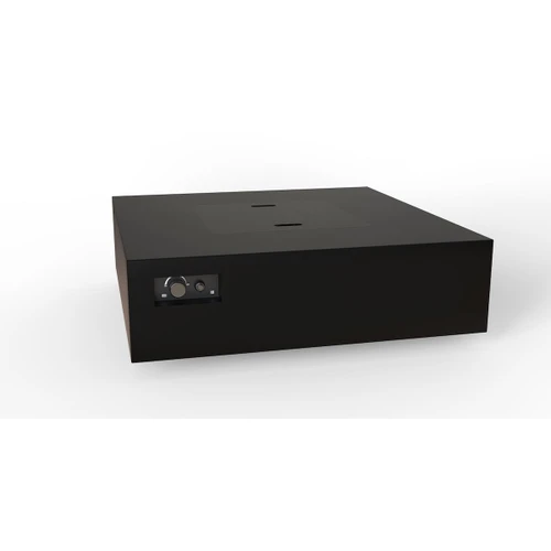 Warming Trends AON 56-Inch Square Fire Pit | Included Flush Cover provides a smooth “table top” when not in use