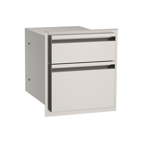 American Outdoor Grill Double Drawer | Built-In Storage for Outdoor Kitchens