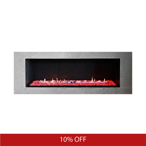 Grand Canyon 36" Bedrock II Series Ventless Contemporary Burner and Case | Promo Ends September 8th.