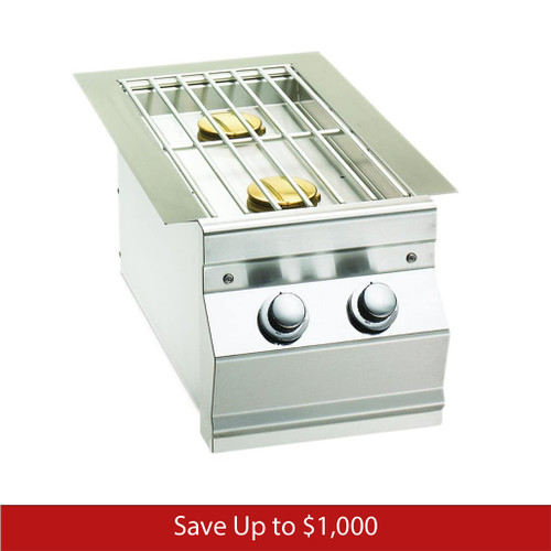 Fire Magic Choice Built-In Double Side Burner | Promo Ends July 31st.