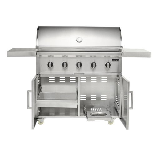 Coyote Outdoor CL-Series 42" Freestanding Gas Grill | Easy lift hood with spring assist for effortless opening
