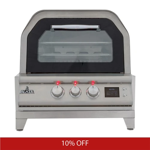 Blaze 26-Inch Outdoor Gas Pizza Oven with Bluetooth | Promo Ends October 31st.
