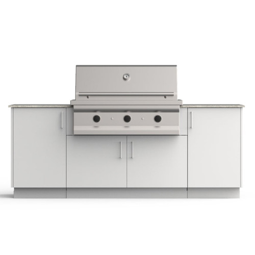 Urban Bonfire Sierra 42" Classics Collection Outdoor Kitchen | Designed for easy access and installation to outside services such as electrical, gas and plumbing