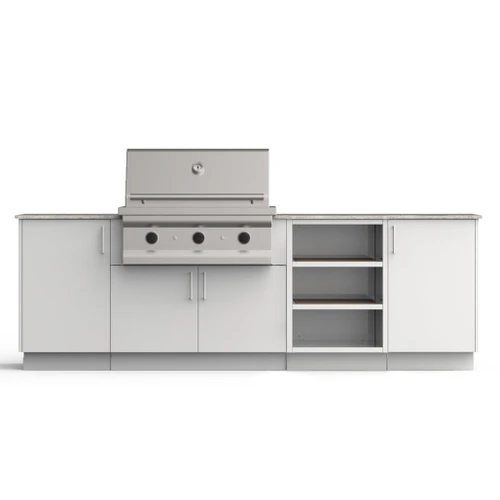 Urban Bonfire Prairie 36-Inch Classics Collection Outdoor Kitchen | Designed for easy access and installation to outside services such as electrical, gas and plumbing