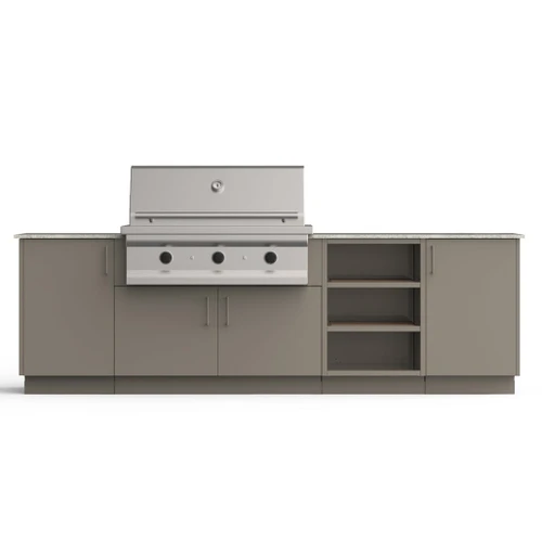 Urban Bonfire Prairie 42-Inch Classics Collection Outdoor Kitchen | Designed to fit various spaces and entertainment needs, our series feature functional storage, sinks and faucets, and compatibility with industry-leading brands