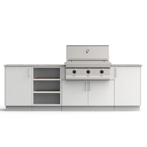 Urban Bonfire Dawn 36-Inch Classics Collection Outdoor Kitchen | Commercial grade stainless steel leveling legs