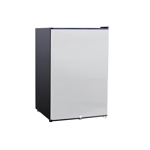 Summerset 22" Outdoor Rated Refrigerator | #304 Stainless Steel Door & Black Exterior