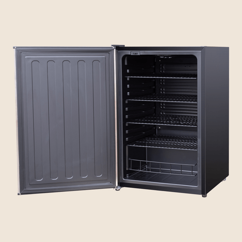 Summerset 22" Outdoor Rated Refrigerator | #304 Stainless Steel, In Field Reversible Door