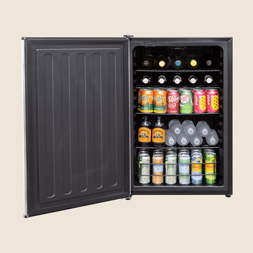 Summerset 22" Outdoor Rated Refrigerator | 156 Can Capacity with 32°F –156° F / 0°C – 10°C  Temperature Range
