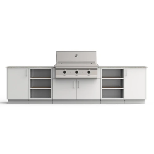 Urban Bonfire Savannah 42-Inch Classics Collection Outdoor Kitchen | Door Catch - Discreet, heavy duty magnetic catch system