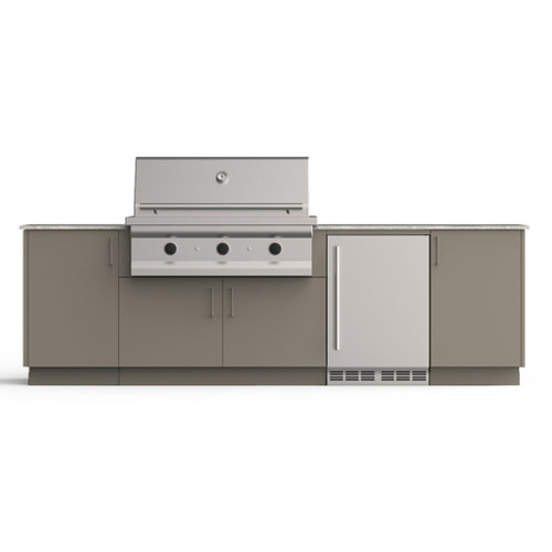 Urban Bonfire Horizon 42-Inch Classics Collection Outdoor Kitchen | Custom trim kits for compatibility with major outdoor appliance brands and models. See the Compatibility Chart for more details