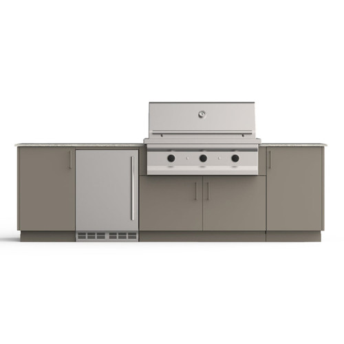 Urban Bonfire Dusk 42" Classics Collection Outdoor Kitchen | Custom trim kits for compatibility with major outdoor appliance brands and models. See the Compatibility Chart for more details