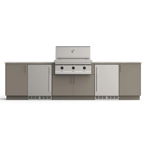 Urban Bonfire Tundra 36-Inch Classics Collection Outdoor Kitchen | Designed for easy access and installation to outside services such as electrical, gas and plumbing