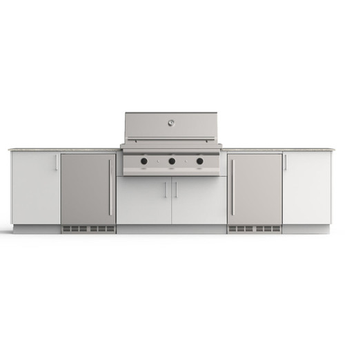 UrUrban Bonfire Tundra 42-Inch Classics Collection Outdoor Kitchen | Custom trim kits for compatibility with major outdoor appliance brands and models. See the Compatibility Chart for more details