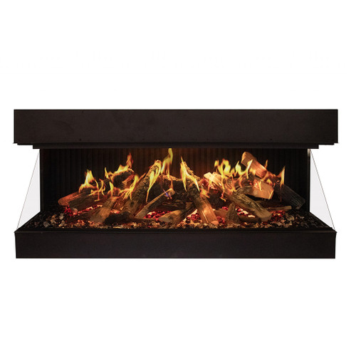 Amantii Signature MultiView Holo 55-Inch Electric Fireplace | Automatically activates when the weather turns cold