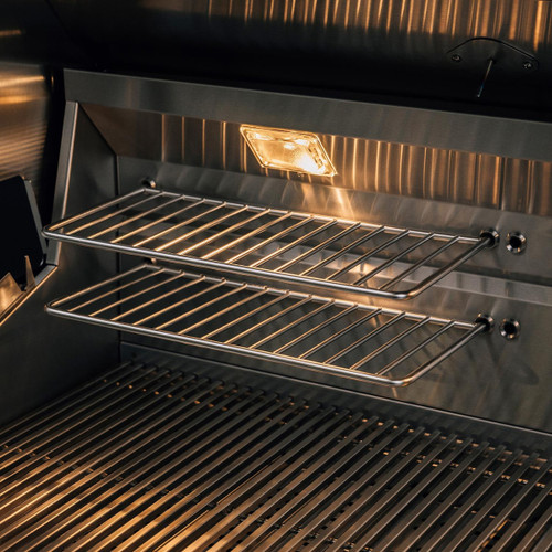 American Made Grills Atlas 36-Inch Freestanding Gas Grill | Heavy-Duty 8mm Square Cooking Grates and and Two Multi-Position Warming Racks