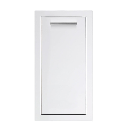 Summerset 14-Inch Narrow Trash Drawer with Masonry Frame | Trash or Recycling Storage for Outdoor Kitchens