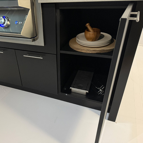 Station Grill TE36 Ready-Made Outdoor Kitchen Kit | 18’’ Cabinet with a full door and a shelf