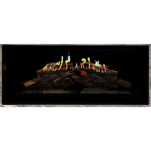 NetZero Fire E-One 100 Gen 2 Electric Fireplace | With no need for a flue or gas supply, the E-one offers freedom in installation, perfect for any room in homes, offices, or commercial spaces.