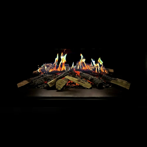 NetZero E-One 190 Gen 2 Electric Fireplace | The first American-made electric fireplace with such a wide range of features that allows you to adjust the flame intensity, color and height, the lighting, the sound, the flame play and the ember bed glow.