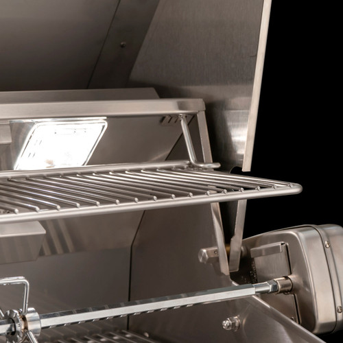American Outdoor Grill 24" L Series Built-In Gas Grill with Lights | Light up the evening with 12V halogen lights. Don’t let the sunset stop your grilling.