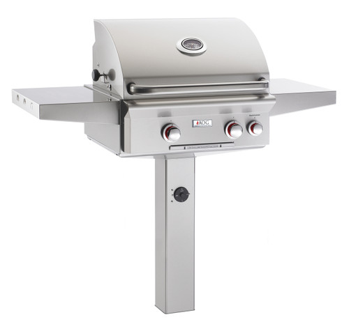 American outdoor grill 24 t series in ground post gas grill | View1