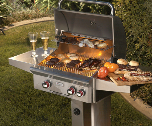 American outdoor grill 24 t series patio post gas grill - View 7
