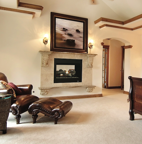 Superior 35" See Through Gas Direct Vent Fireplace | Superior DRT35ST See Through 35 inch Gas Fireplace