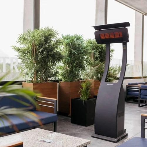Bromic Tungsten Smart-Heat Portable Gas Heater | Contoured design for superior wind resistance of up to 8mph.