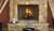 Superior Mosaic Masonry 36" Outdoor Wood-Burning Fireplace - complete with stainless steel facing